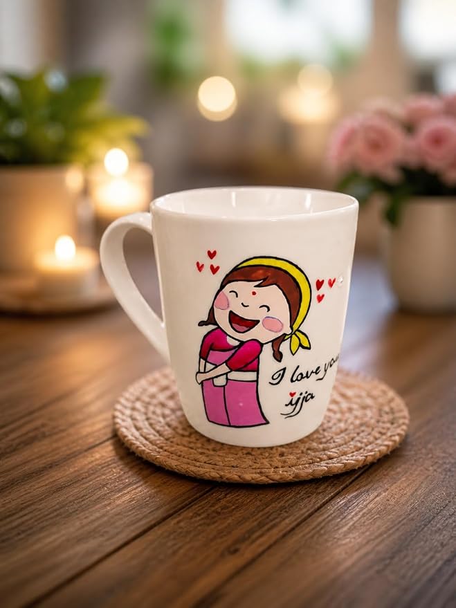 Hand-Painted Ceramic Mugs